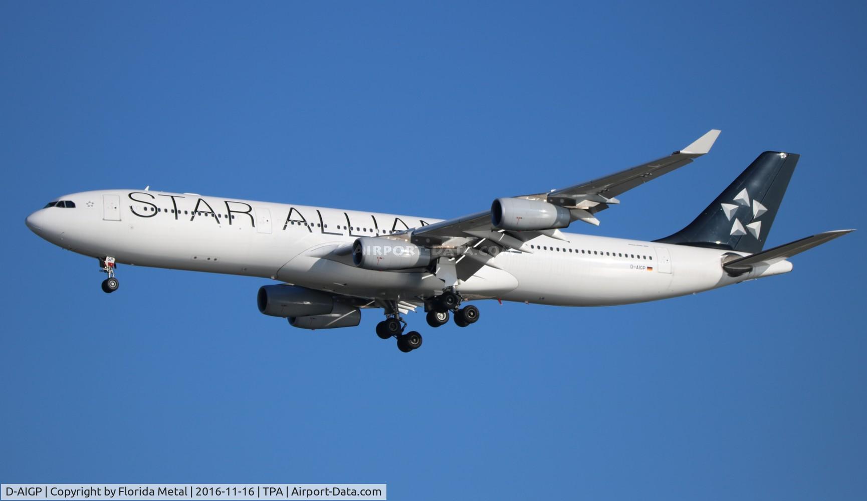 D-AIGP, 1998 Airbus A340-313X C/N 252, Lufthansa