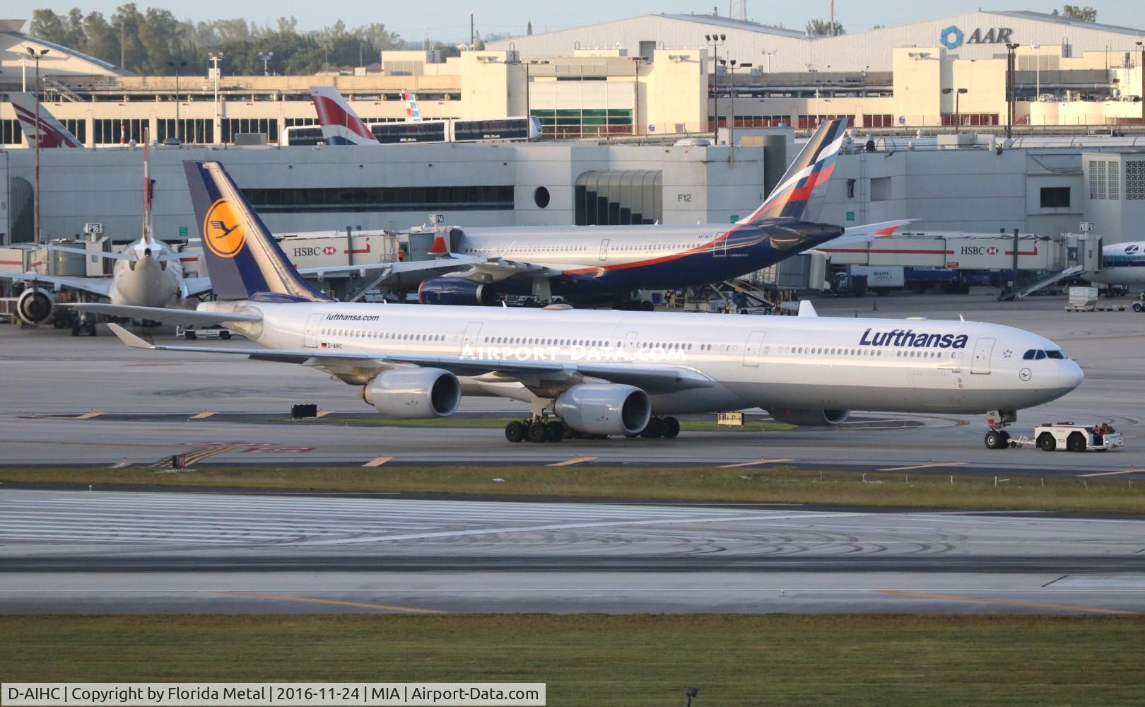 D-AIHC, 2003 Airbus A340-642 C/N 523, Lufthansa