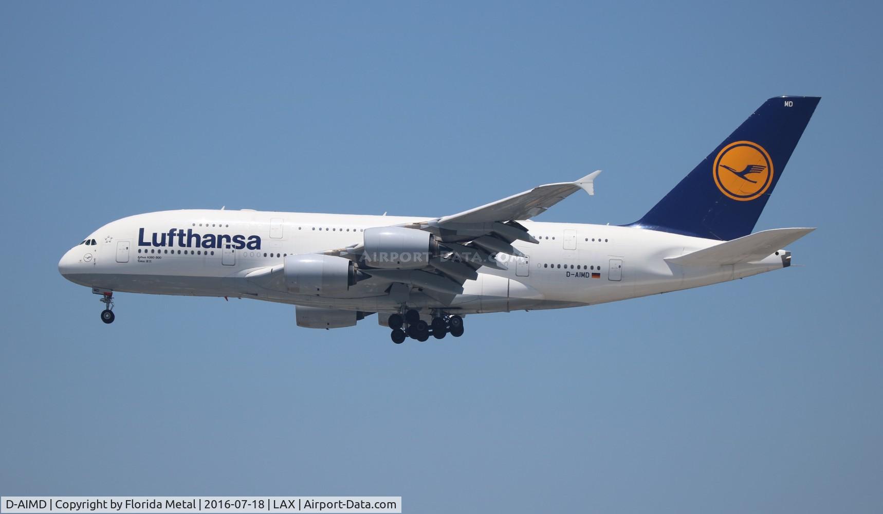 D-AIMD, 2010 Airbus A380-841 C/N 048, Lufthansa