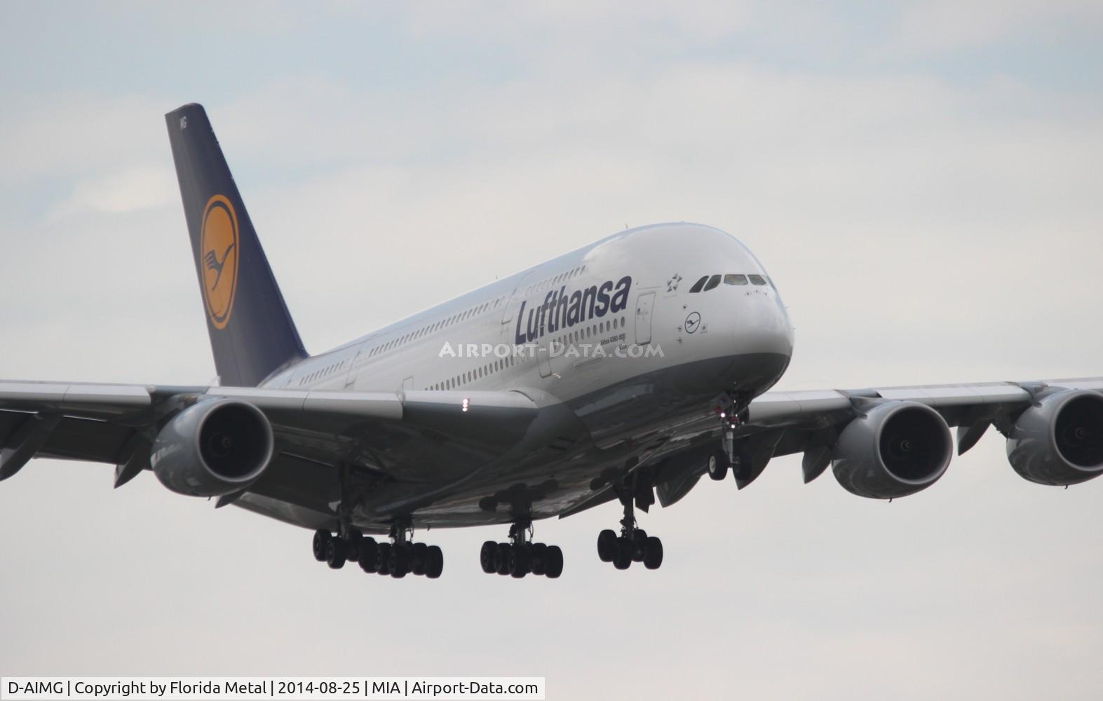 D-AIMG, 2011 Airbus A380-841 C/N 069, Lufthansa