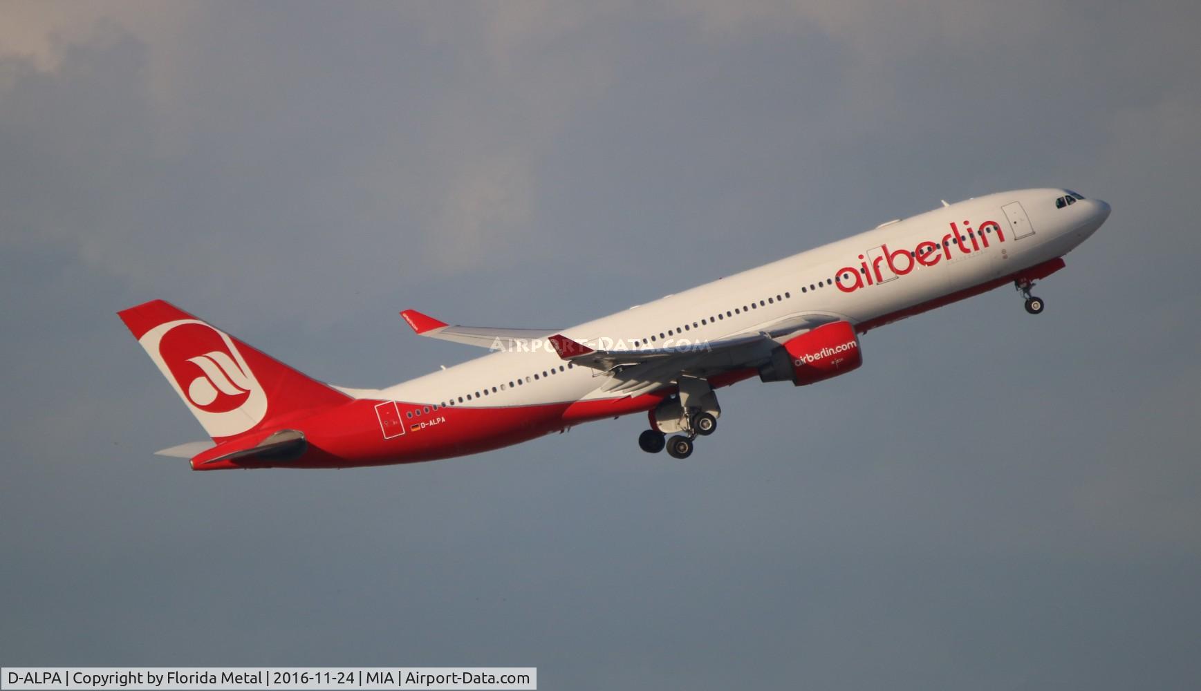 D-ALPA, 2001 Airbus A330-223 C/N 403, Air Berlin