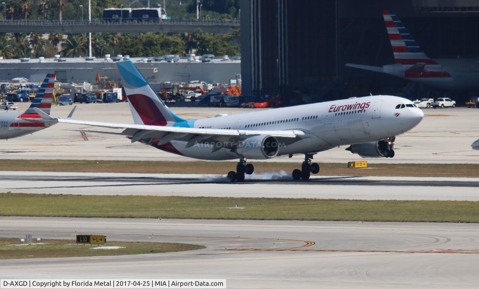 D-AXGD, 2003 Airbus A330-203 C/N 573, Eurowings