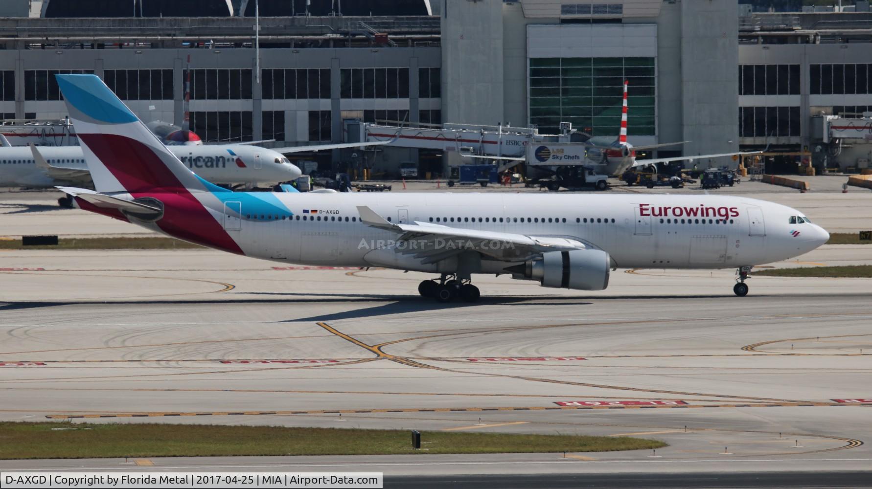D-AXGD, 2003 Airbus A330-203 C/N 573, Eurowings