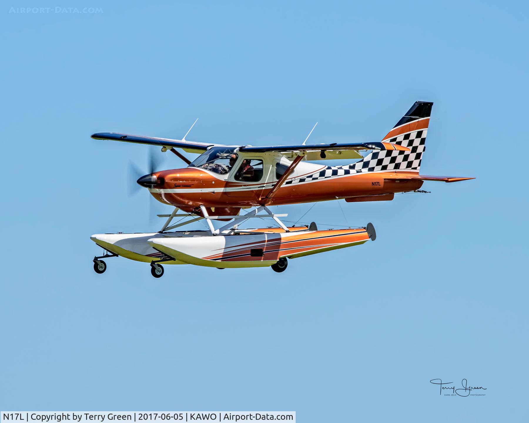 N17L, Glasair GS-2 Sportsman C/N 7346, KAWO