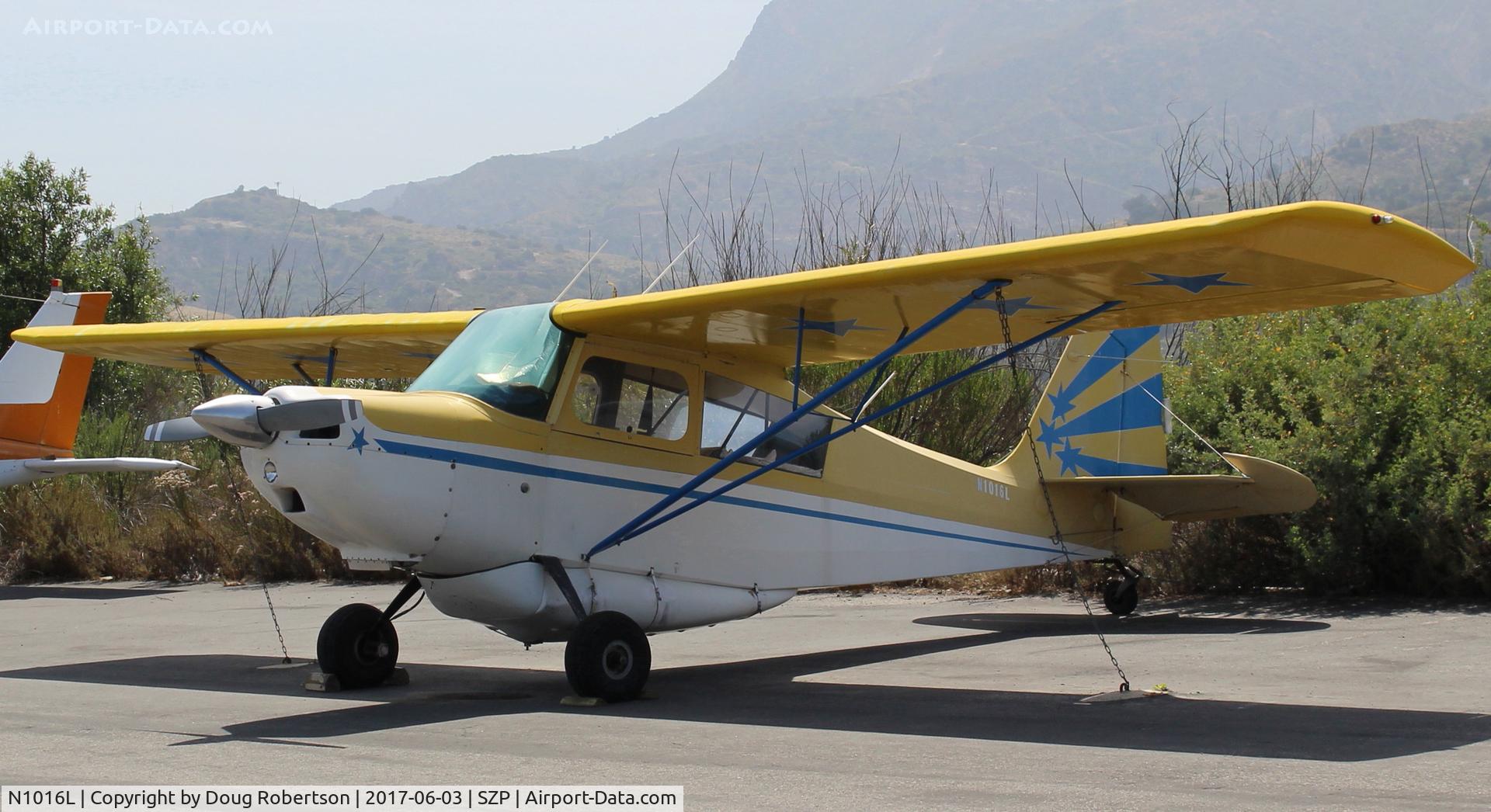 N1016L, 1973 Bellanca 7ECA Citabria Citabria C/N 912-73, 1973 Bellanca 7ECA CITABRIA, Lycoming O-235 115 Hp, external long range belly fuel tank, 82 gallons usable