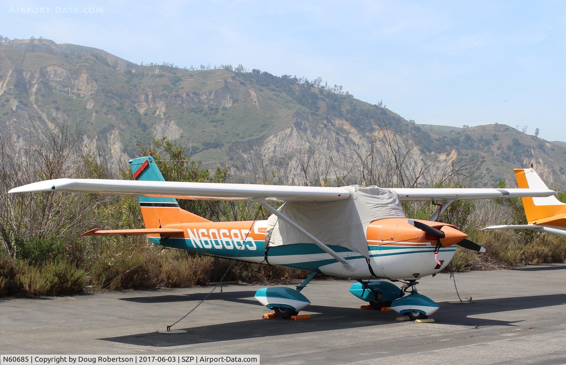 N60685, 1969 Cessna 150J C/N 15070500, 1969 Cessna 150J, Continental O-200 100 Hp