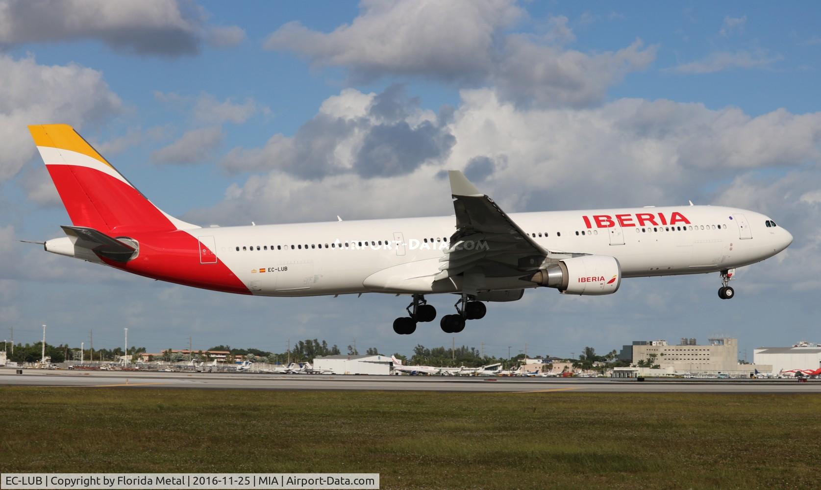 EC-LUB, 2012 Airbus A330-302 C/N 1377, Iberia