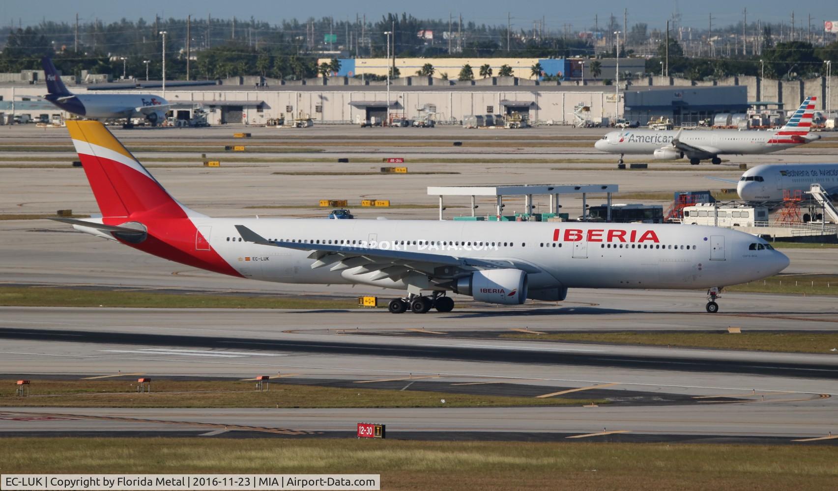 EC-LUK, 2012 Airbus A330-302 C/N 1385, Iberia