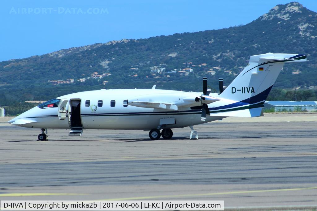 D-IIVA, 2007 Piaggio P-180 Avanti II C/N 1125, Parked