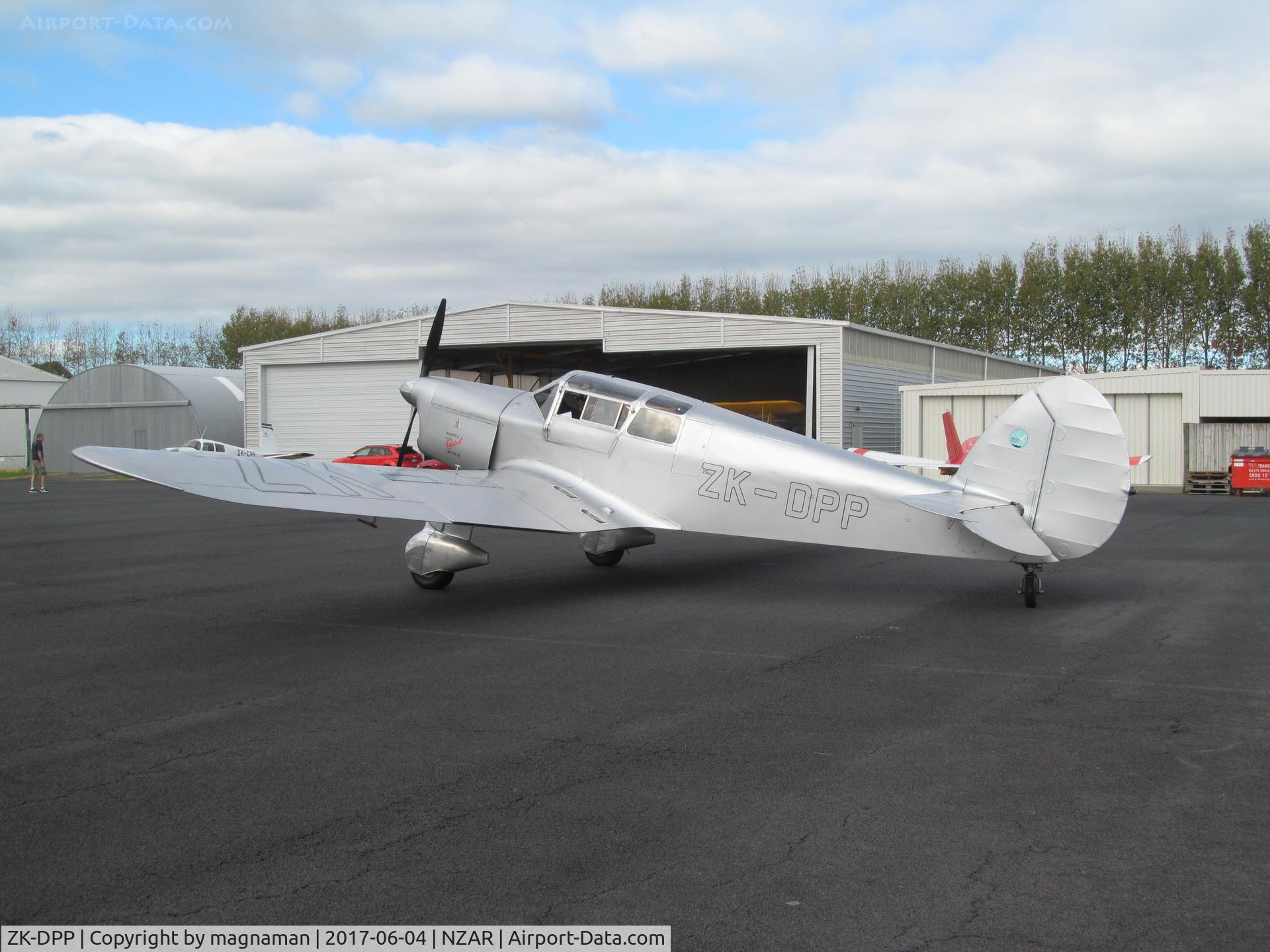ZK-DPP, 1946 Percival P-28 Proctor 1 C/N P-6271 (K.305), seen twice now this year at Ardmore - nice old machine