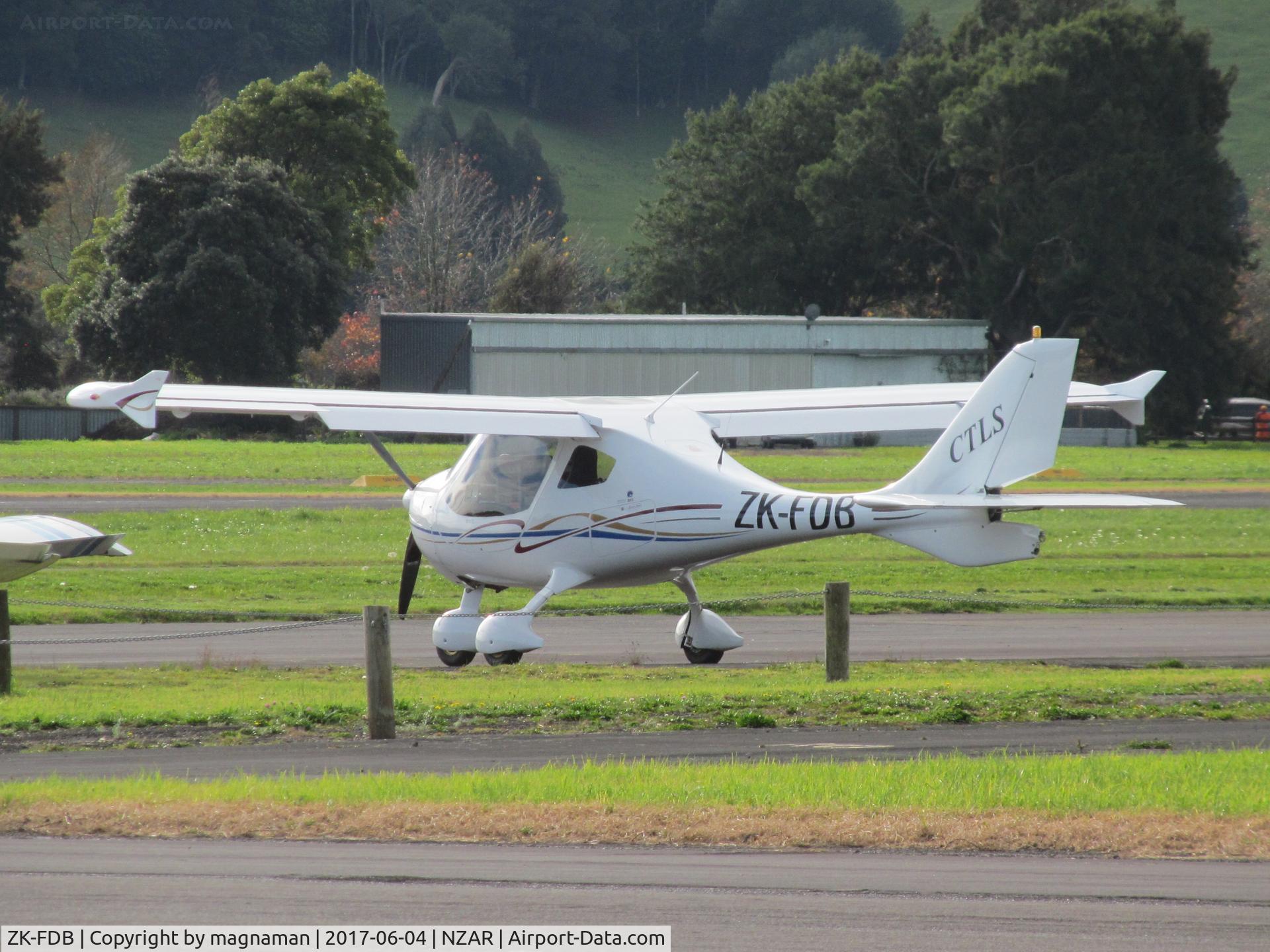ZK-FDB, 2008 Flight Design CTLS C/N F-08-08-06, based in Hamilton I think