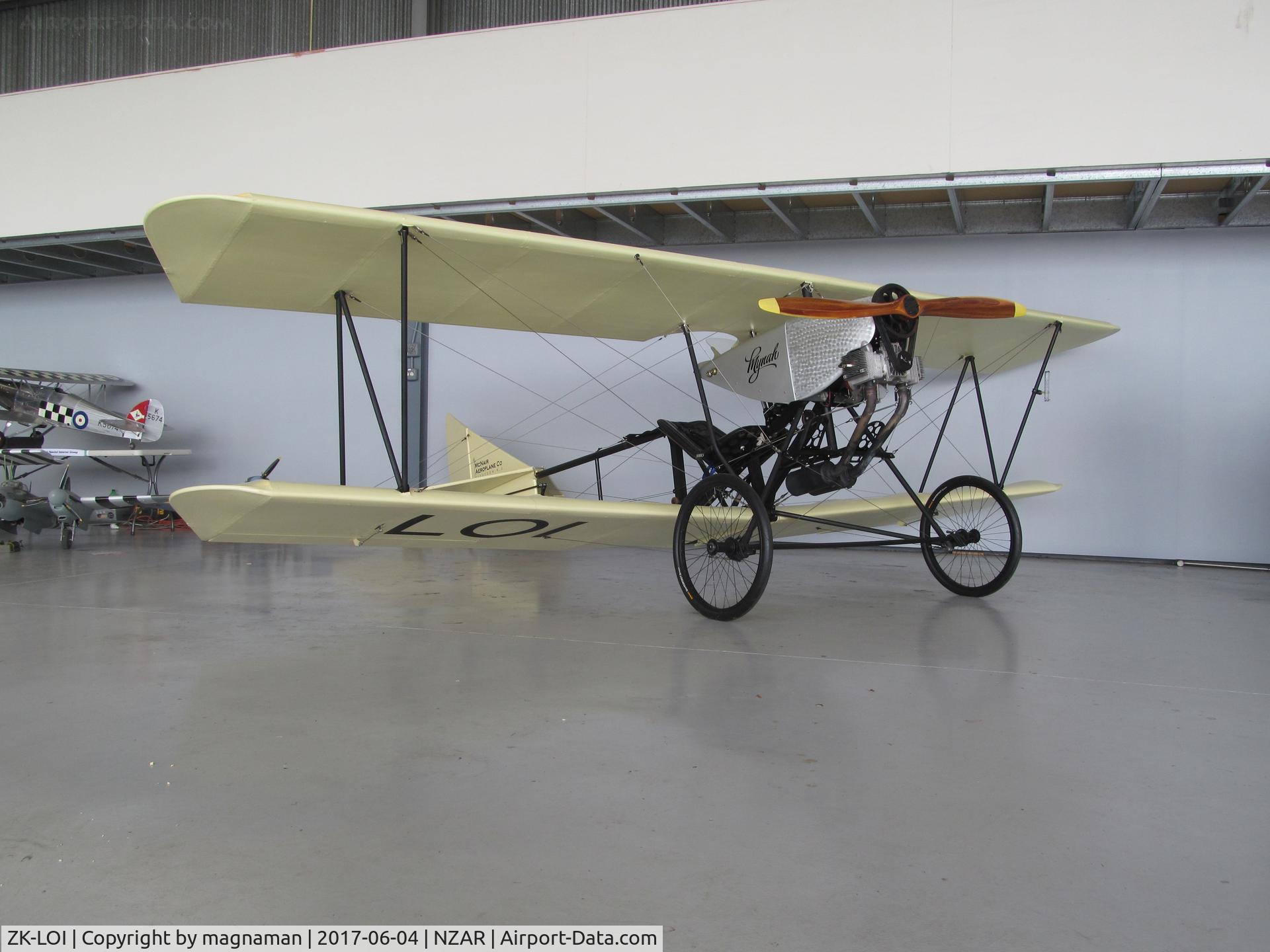 ZK-LOI, McNair Mynah C/N 005, thought it was a model when I first saw it - amazing