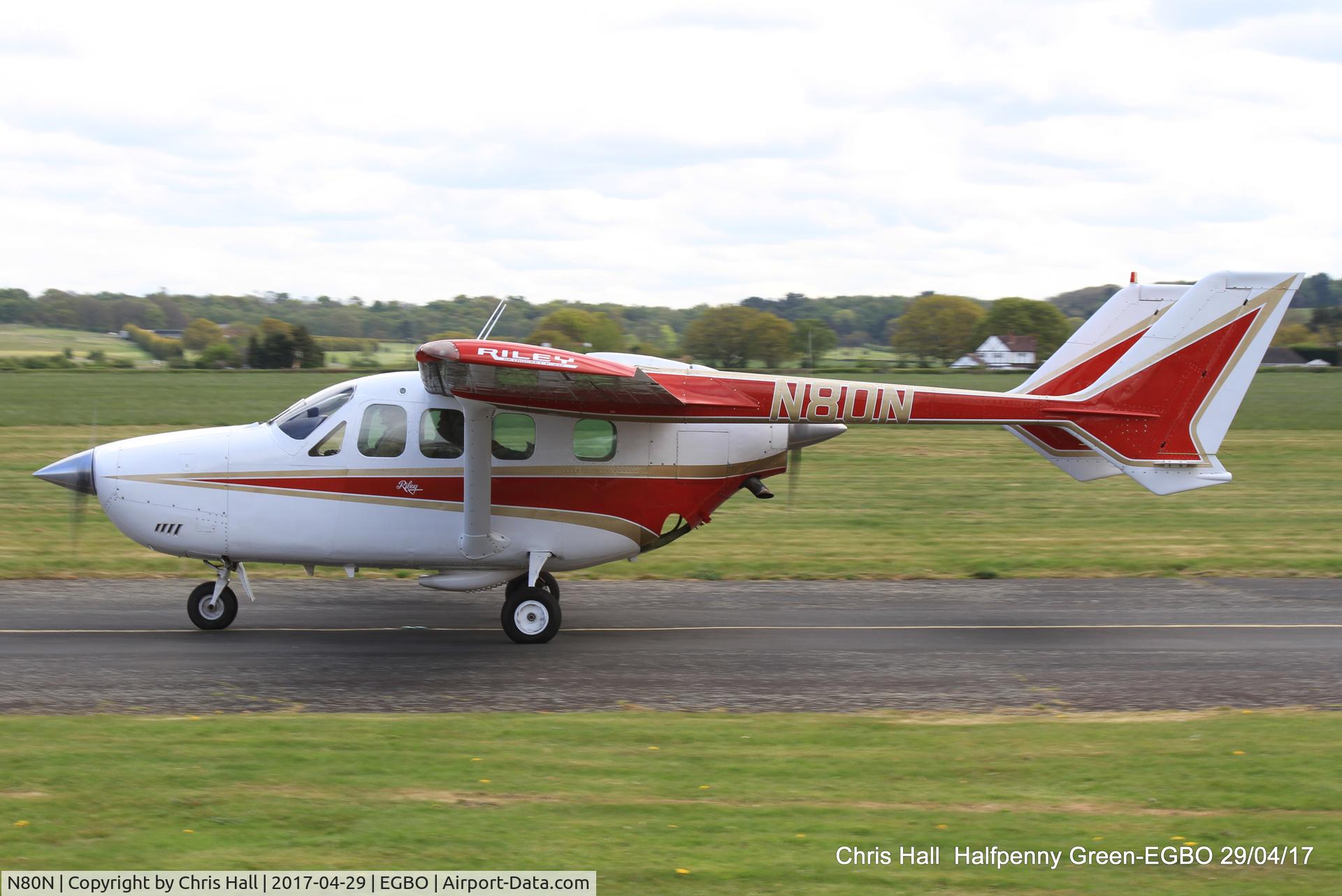 N80N, 1974 Cessna T337G Turbo Super Skymaster C/N P3370197, at the Radial & Trainer fly-in