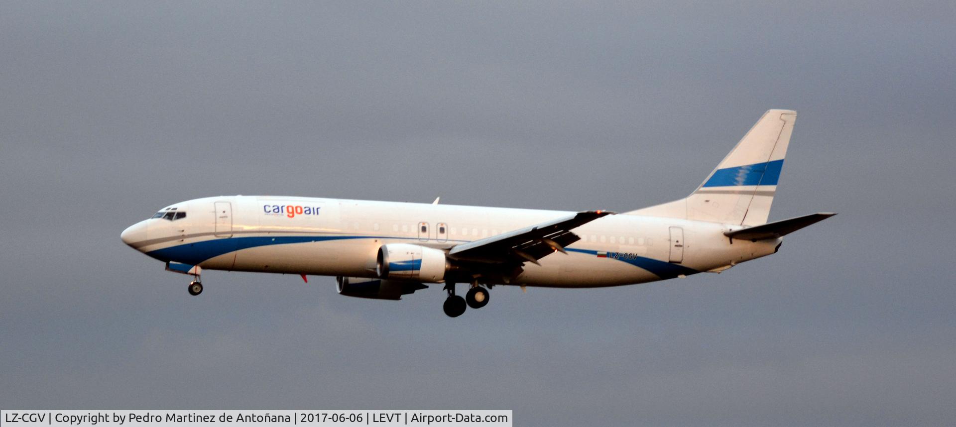 LZ-CGV, 1997 Boeing 737-405SF C/N 25795, Foronda - Vitoria-Gasteiz - España
