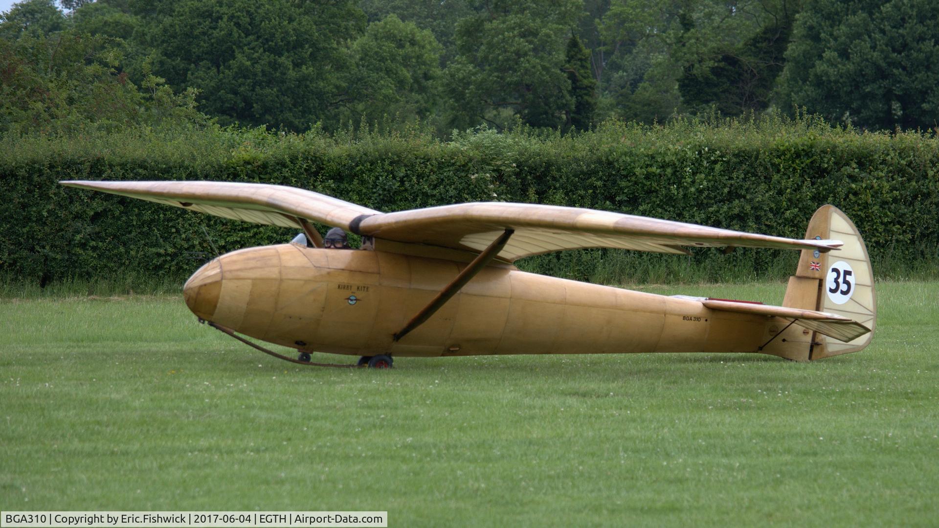 BGA310, 1937 Slingsby T-6 Kite 1 C/N 258B, 3. BGA310 at Shuttleworth Collection's 'Fly Navy,' June 2017.
