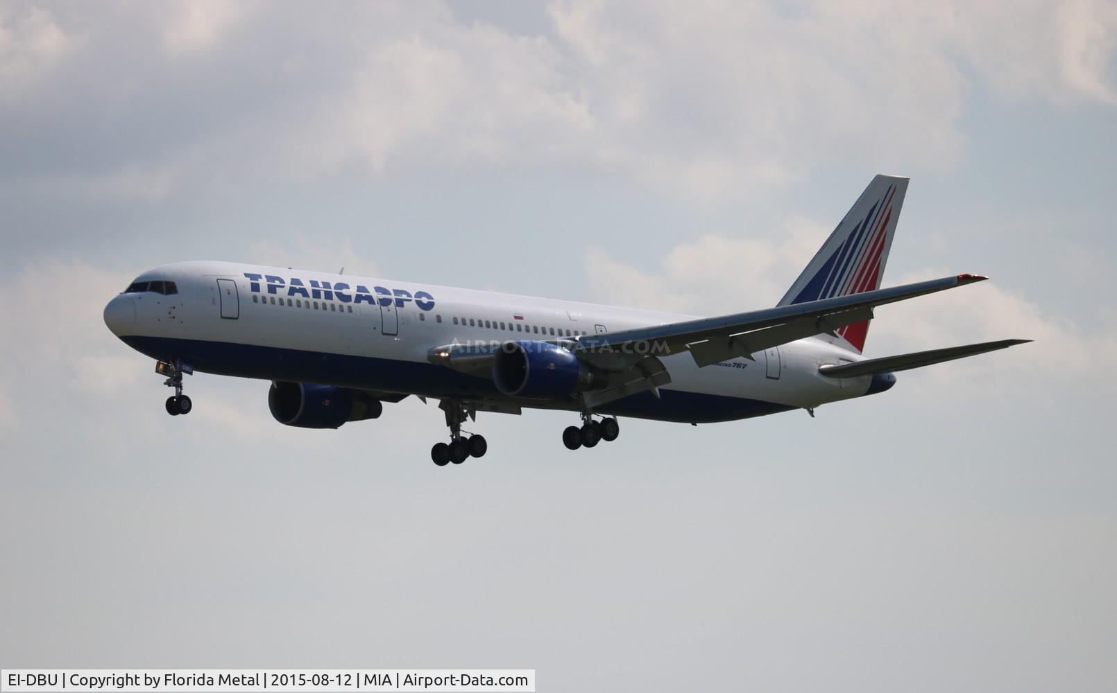 EI-DBU, 1991 Boeing 767-37E/ER C/N 25077, Transaero