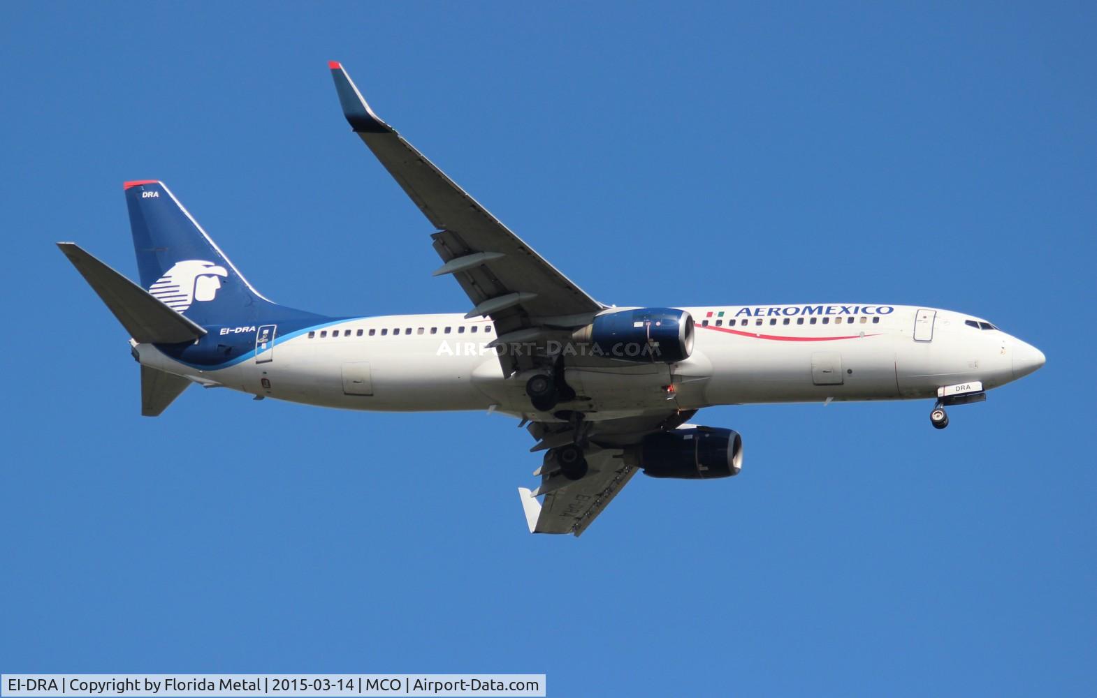EI-DRA, 2006 Boeing 737-852 C/N 35114, Aeromexico