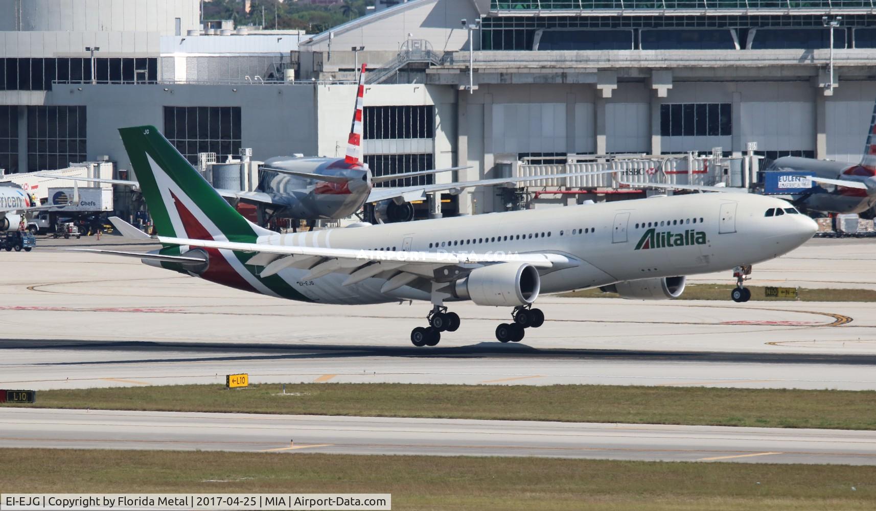 EI-EJG, 2010 Airbus A330-202 C/N 1123, Alitalia