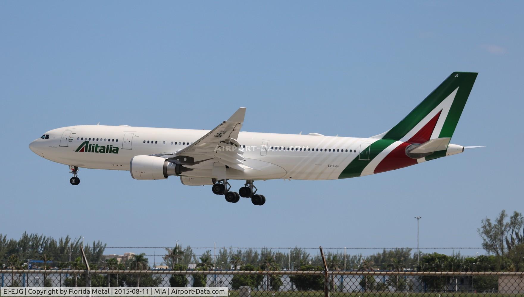 EI-EJG, 2010 Airbus A330-202 C/N 1123, Alitalia