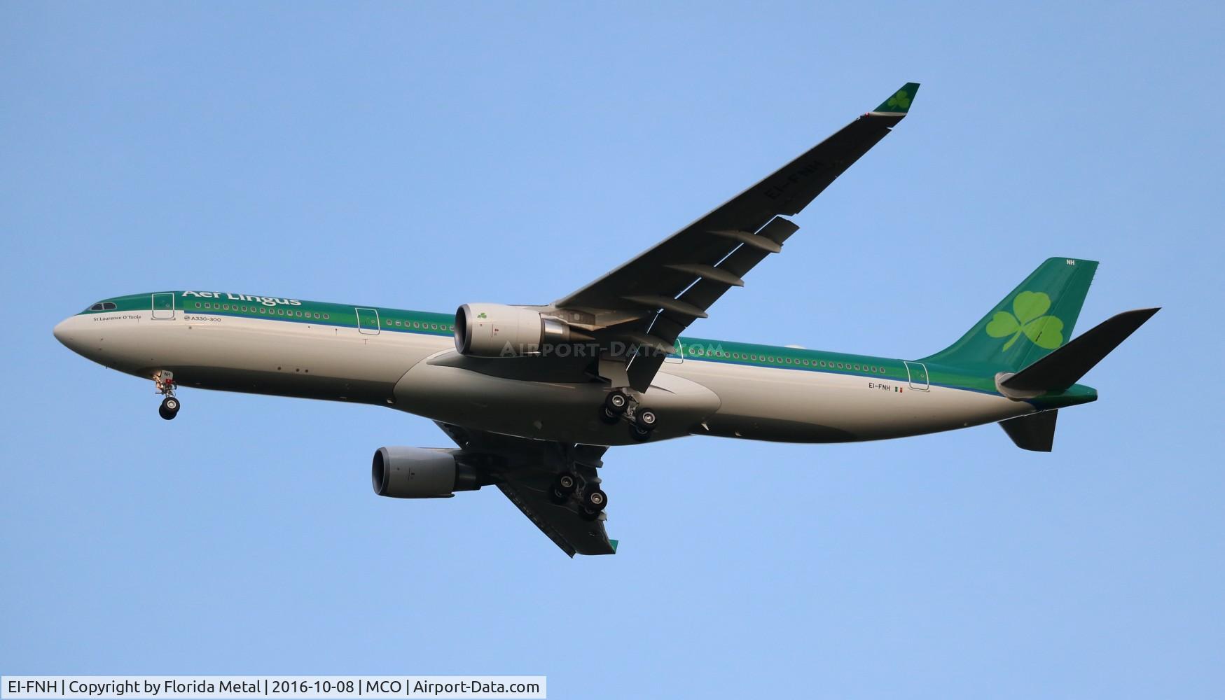 EI-FNH, 2016 Airbus A330-302 C/N 1744, Aer Lingus