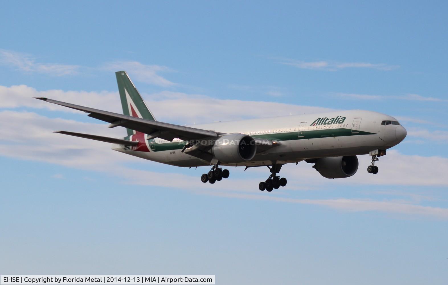 EI-ISE, 2002 Boeing 777-243/ER C/N 32856, Alitalia