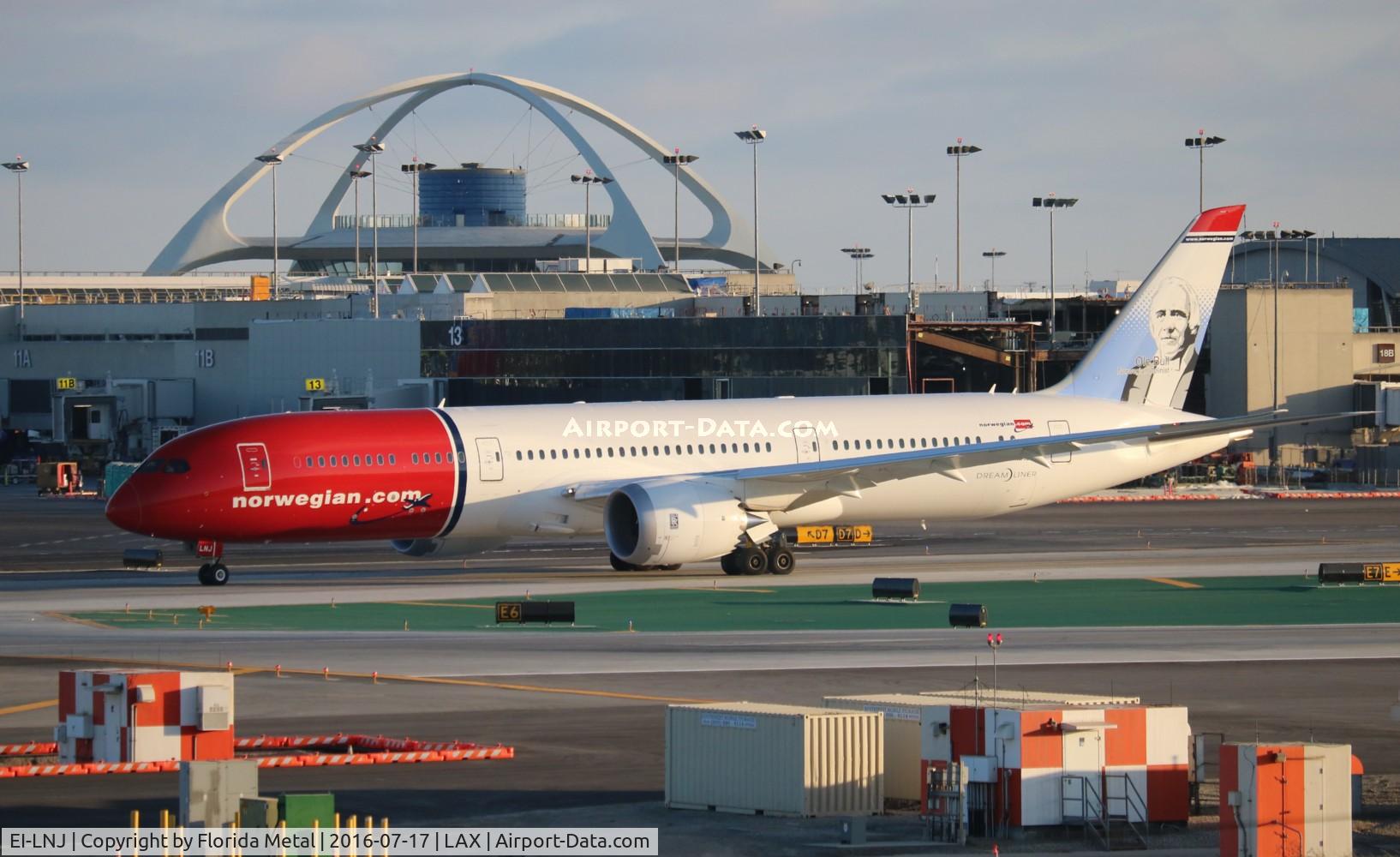 EI-LNJ, 2016 Boeing 787-9 Dreamliner C/N 37308, Norwegian
