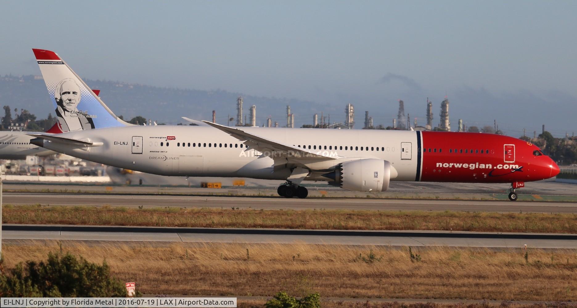 EI-LNJ, 2016 Boeing 787-9 Dreamliner C/N 37308, Norwegian