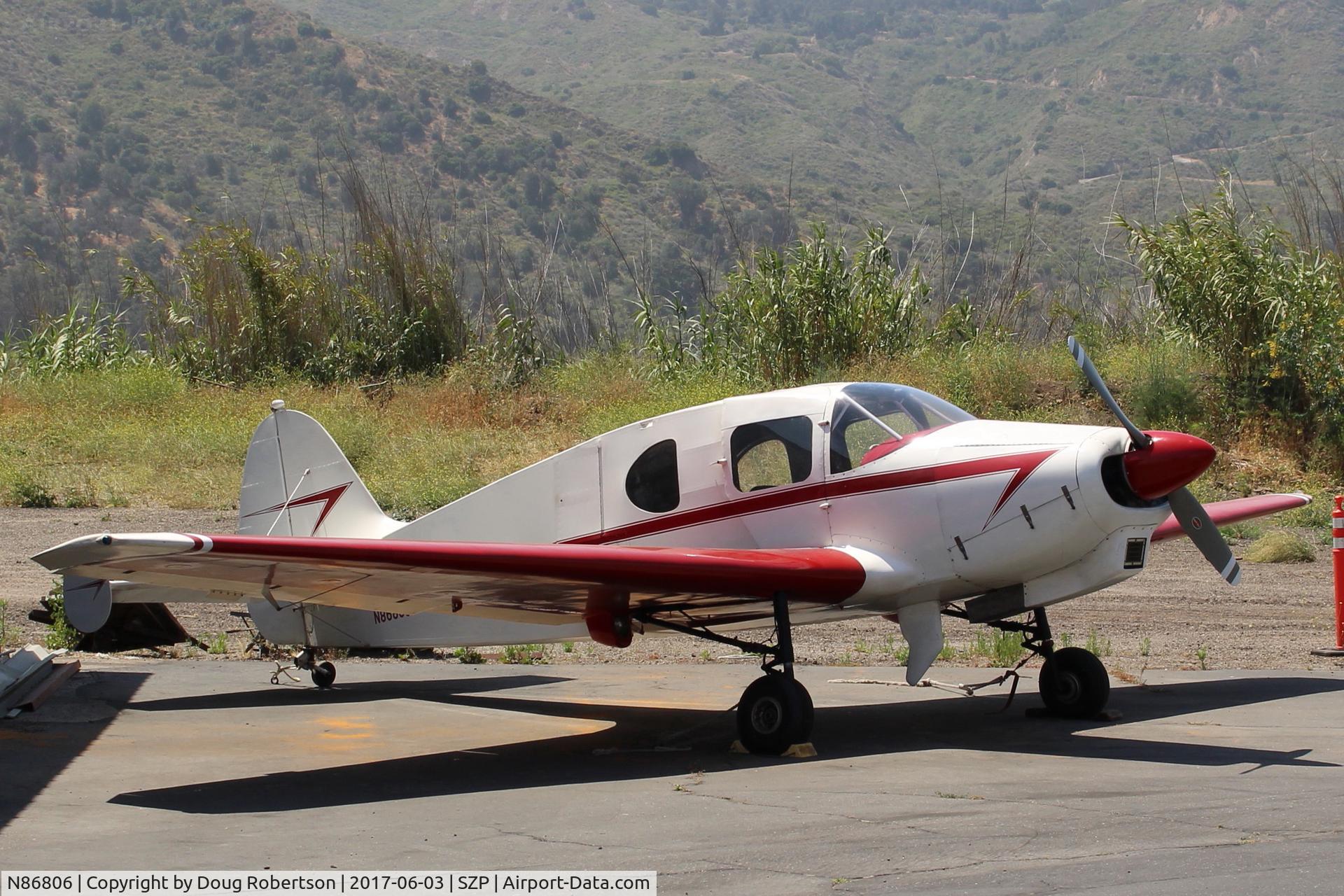 N86806, 1946 Bellanca 14-13 Cruisair Senior C/N 1167, 1946 Bellanca 14-13-2 CRUISAIR SENIOR, Lycoming O&VO-360 180 Hp upgrade engine