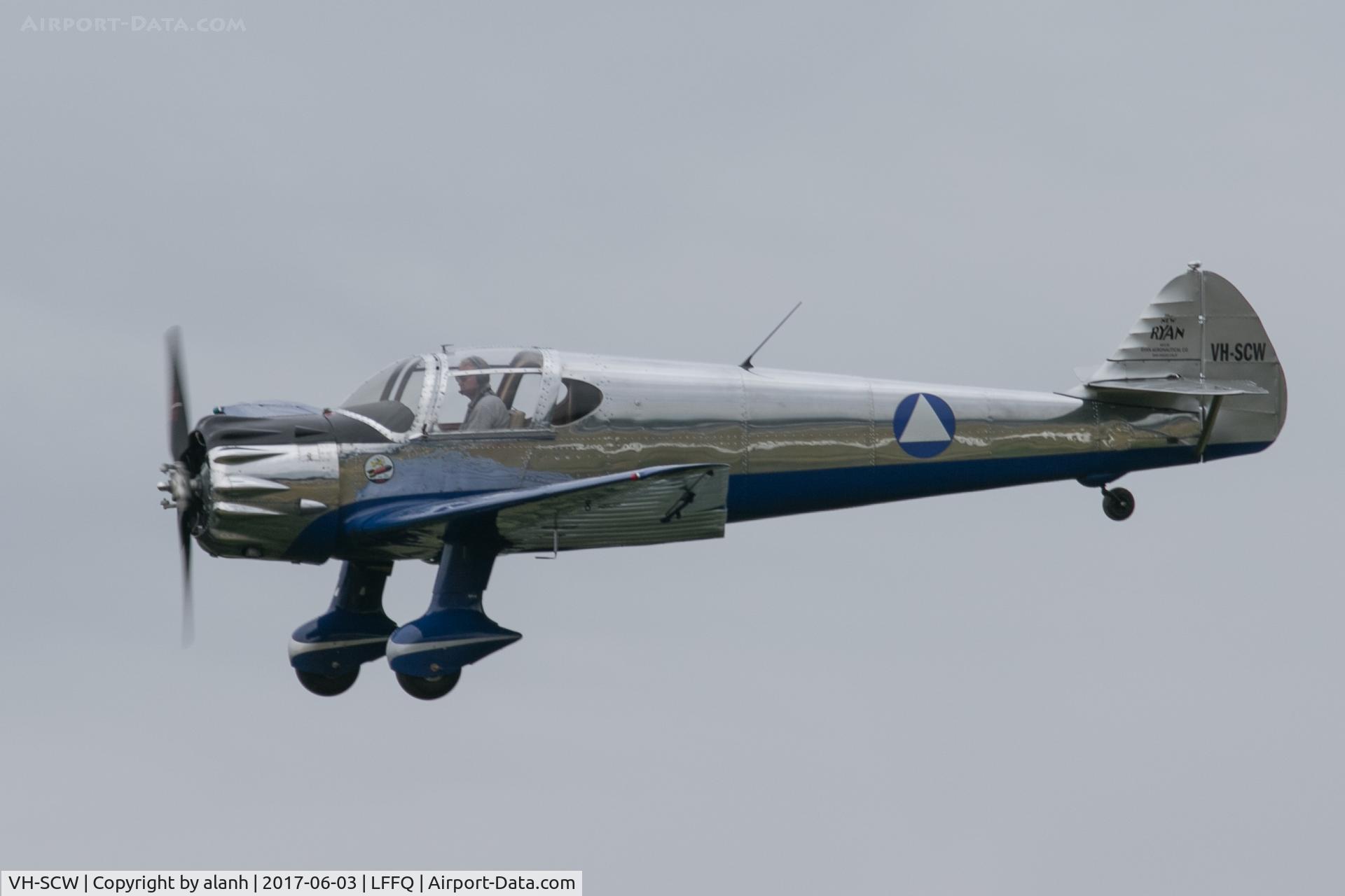 VH-SCW, 1935 Ryan Aeronautical SCW-145 C/N 211, At the Ferte Alais airshow, 2017