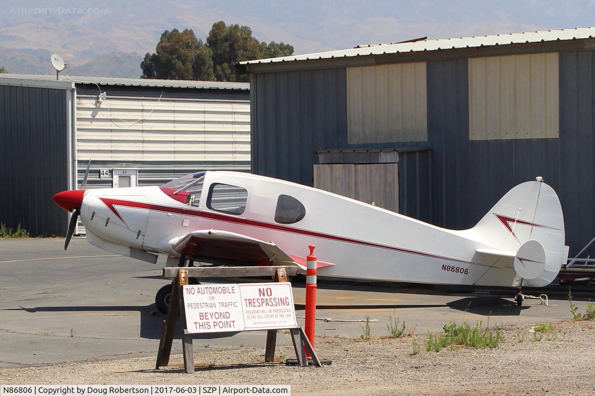 N86806, 1946 Bellanca 14-13 Cruisair Senior C/N 1167, 1946 Bellanca 14-13-2 CRUISAIR SENIOR, Lycoming O&VO-360 180 Hp engine upgrade