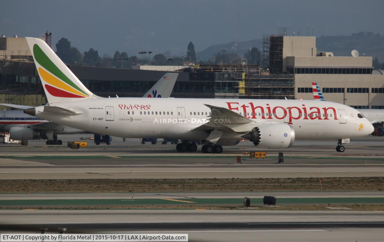 ET-AOT, 2014 Boeing 787-8 Dreamliner Dreamliner C/N 34748, Ethiopian