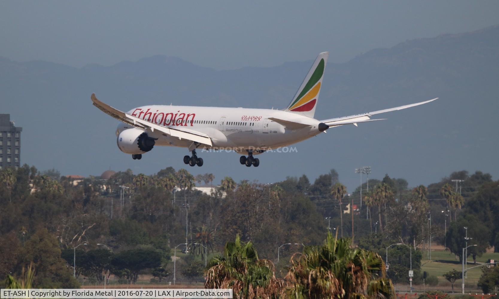 ET-ASH, 2015 Boeing 787-8 Dreamliner C/N 38754, Ethiopian