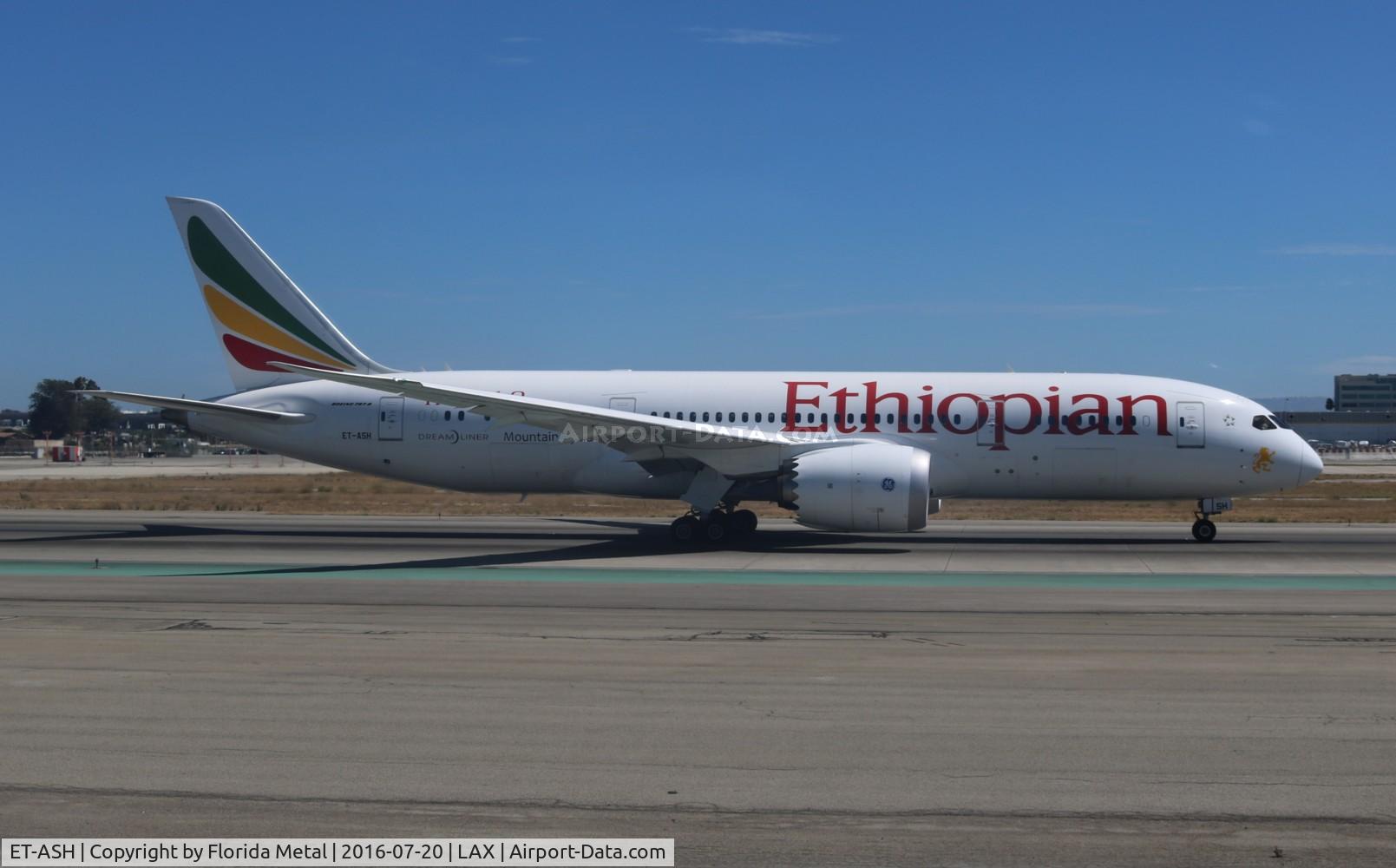 ET-ASH, 2015 Boeing 787-8 Dreamliner C/N 38754, Ethiopian
