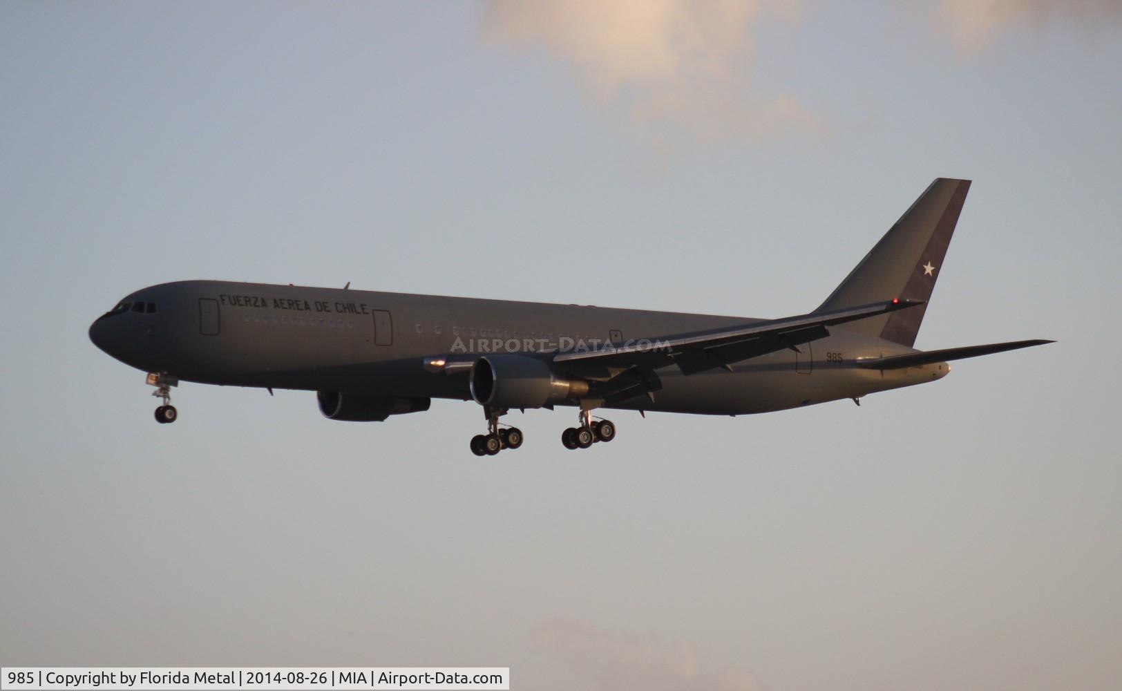 985, 1993 Boeing 767-3Y0/ER C/N 26205, Chilean Air Force 767-300