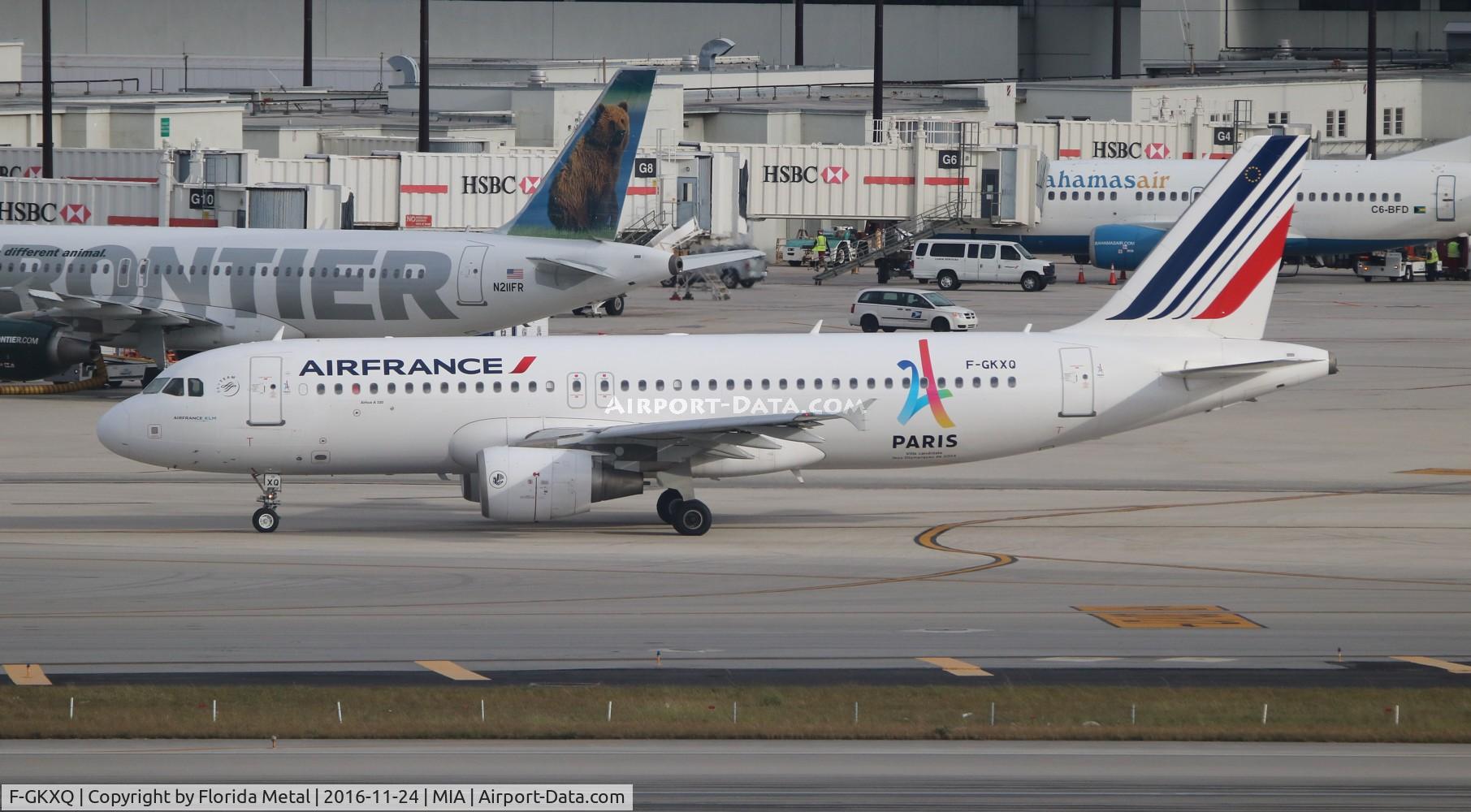 F-GKXQ, 2009 Airbus A320-214 C/N 3777, Air France