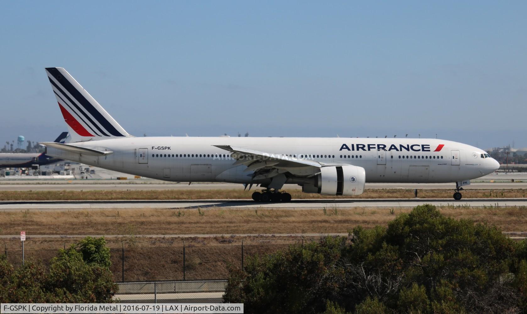 F-GSPK, 2000 Boeing 777-228/ER C/N 29010, Air France