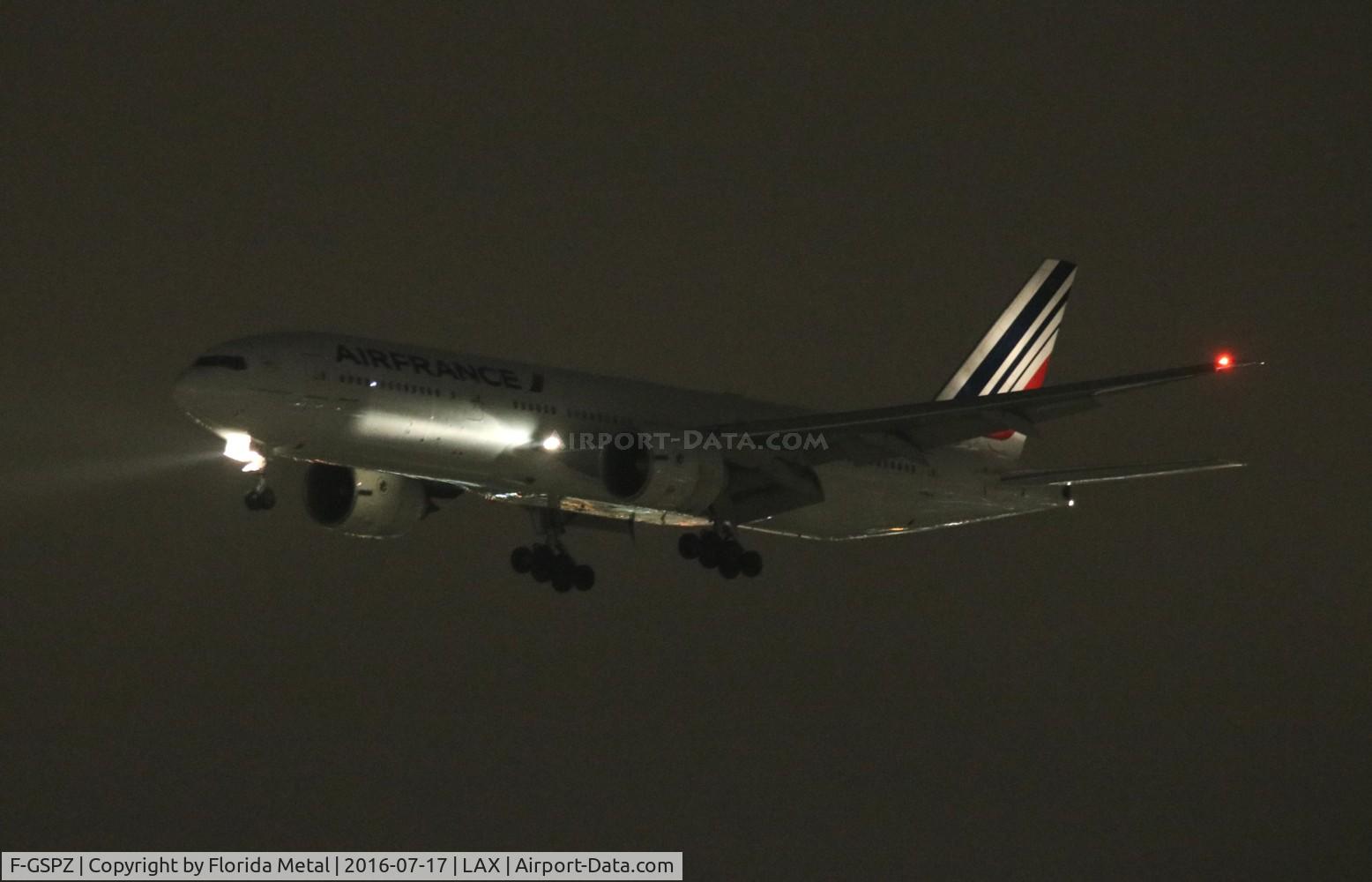 F-GSPZ, 2002 Boeing 777-228/ER C/N 32310, Air France