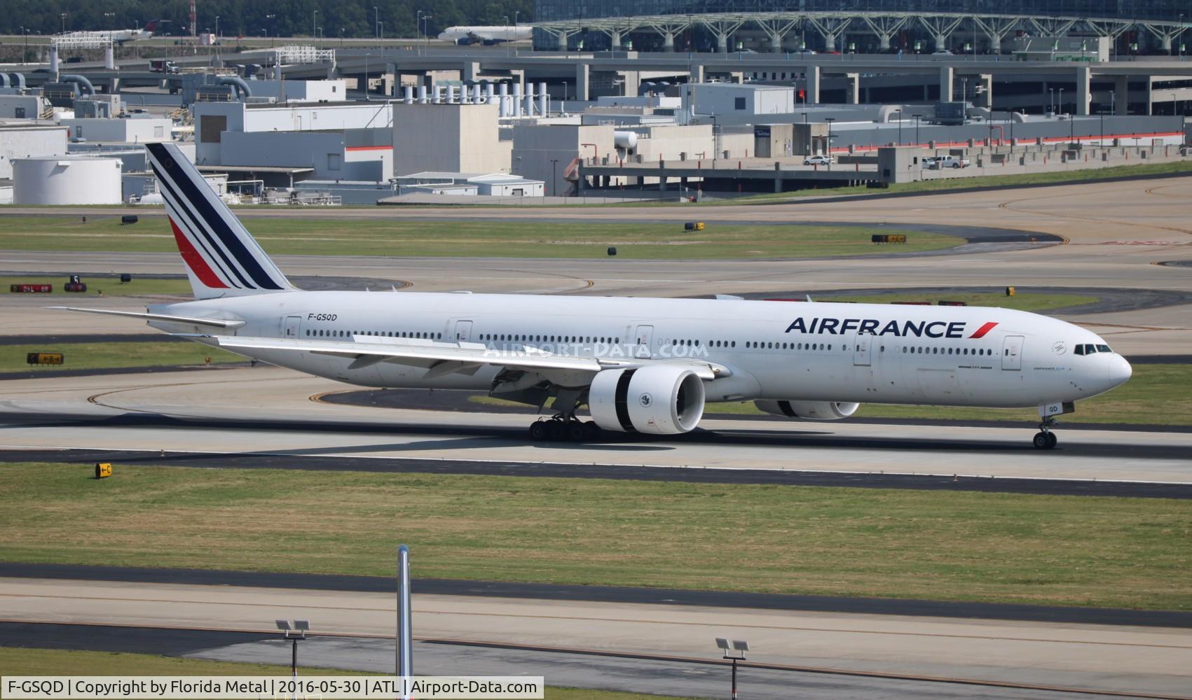F-GSQD, 2004 Boeing 777-328/ER C/N 32726, Air France