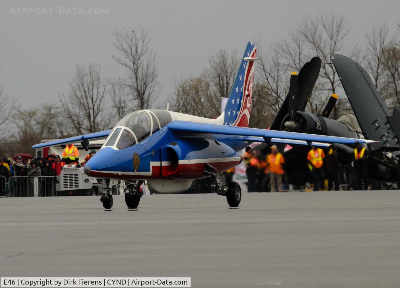 E46, Dassault-Dornier Alpha Jet E C/N E46, Heading out for there performance.