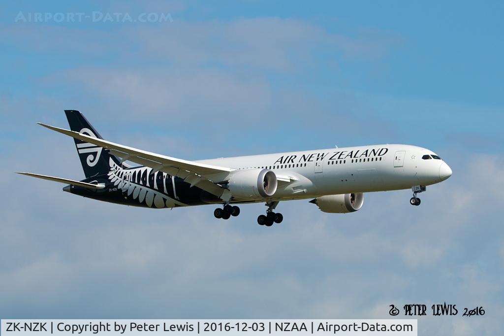 ZK-NZK, 2016 Boeing 787-9 Dreamliner C/N 43217, Air New Zealand