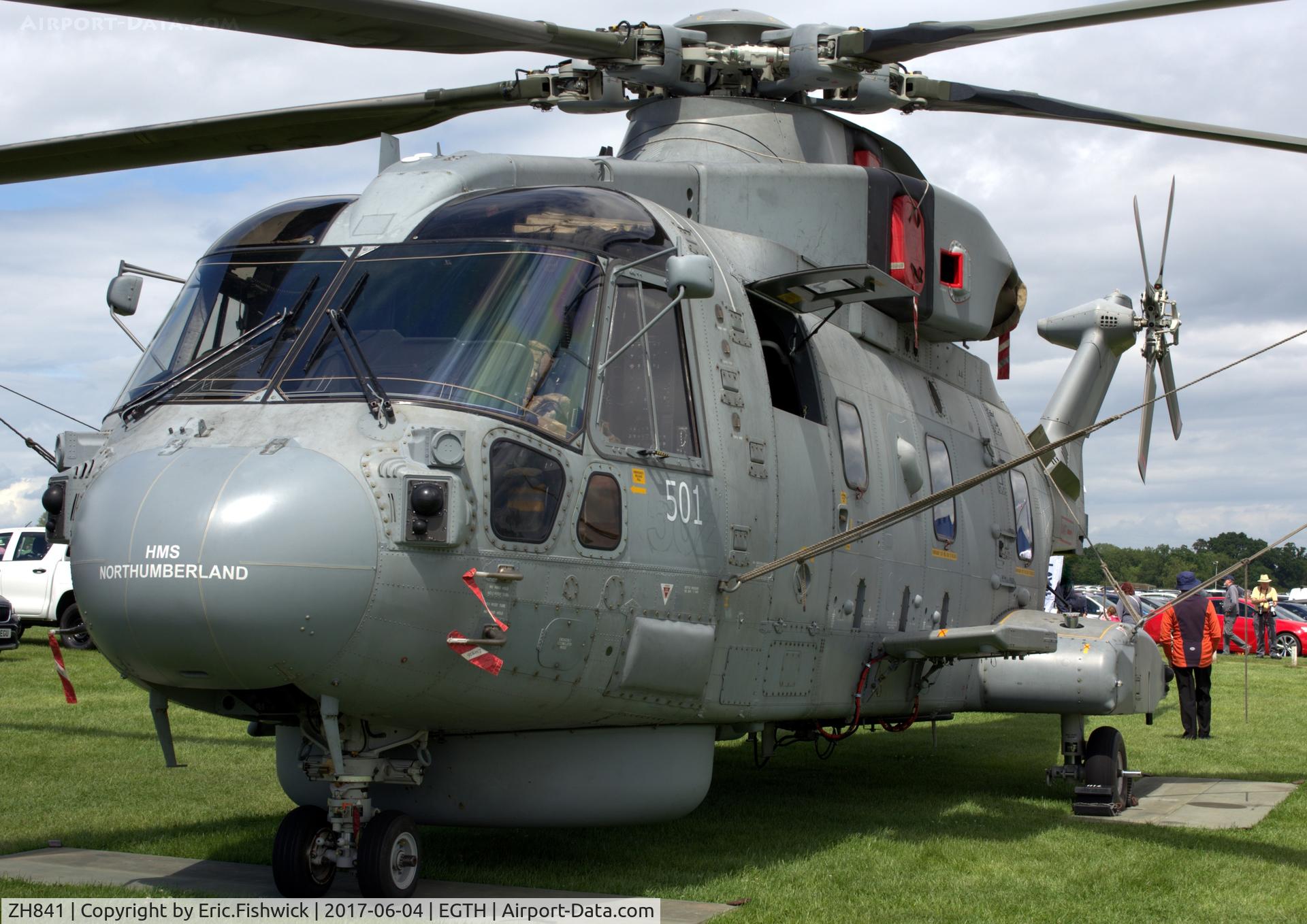 ZH841, 2000 AgustaWestland EH-101 Merlin HM.2 C/N 50087/RN21/MCSP21, 3. ZH841 at Shuttleworth Collection's 'Fly Navy,' June 2017.
