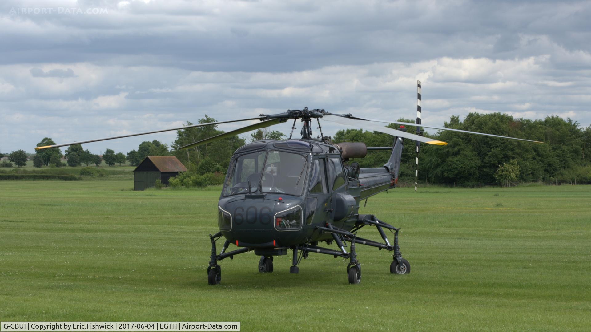 G-CBUI, 1964 Westland Wasp HAS.1 C/N F9590, 3. XT420 at Shuttleworth Collection's 'Fly Navy,' June 2017.