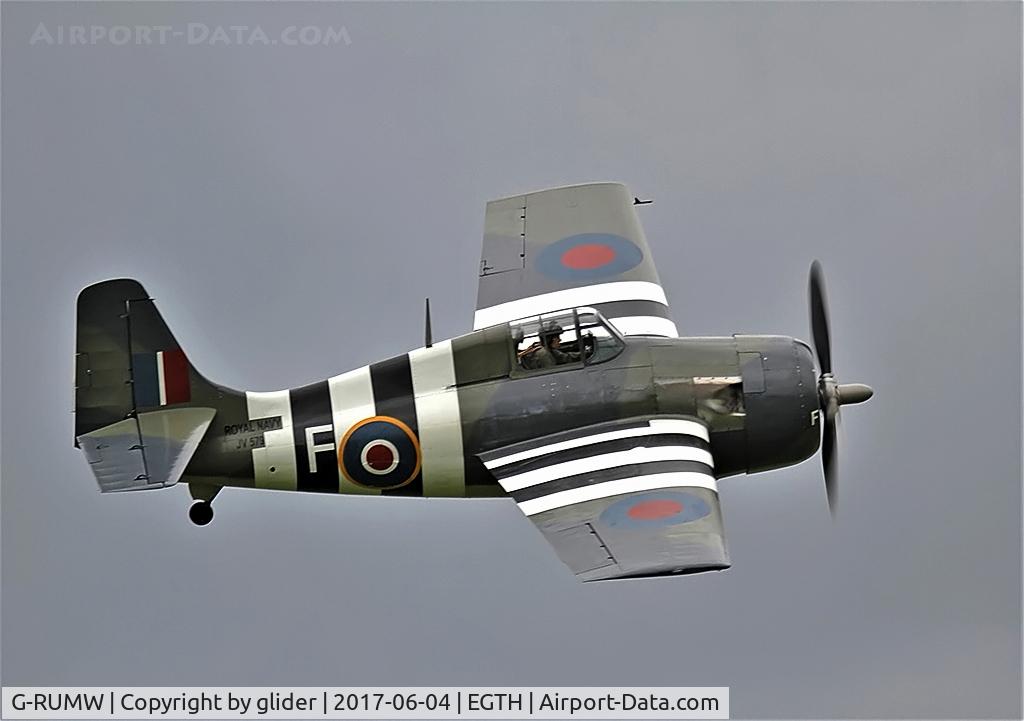 G-RUMW, 1944 General Motors (Grumman) FM-2 Wildcat C/N 5765, Spirited display Shuttleworth Navy Day