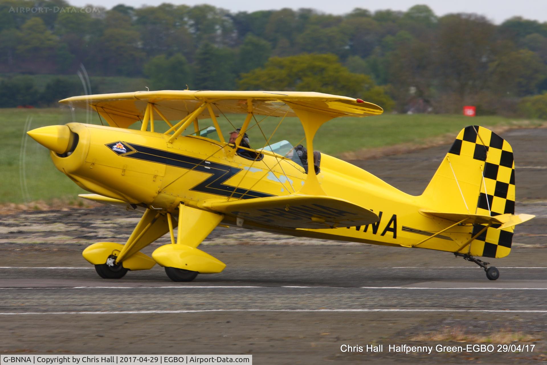 G-BNNA, 1973 Stolp SA-300 Starduster Too C/N 1462, at the Radial & Trainer fly-in