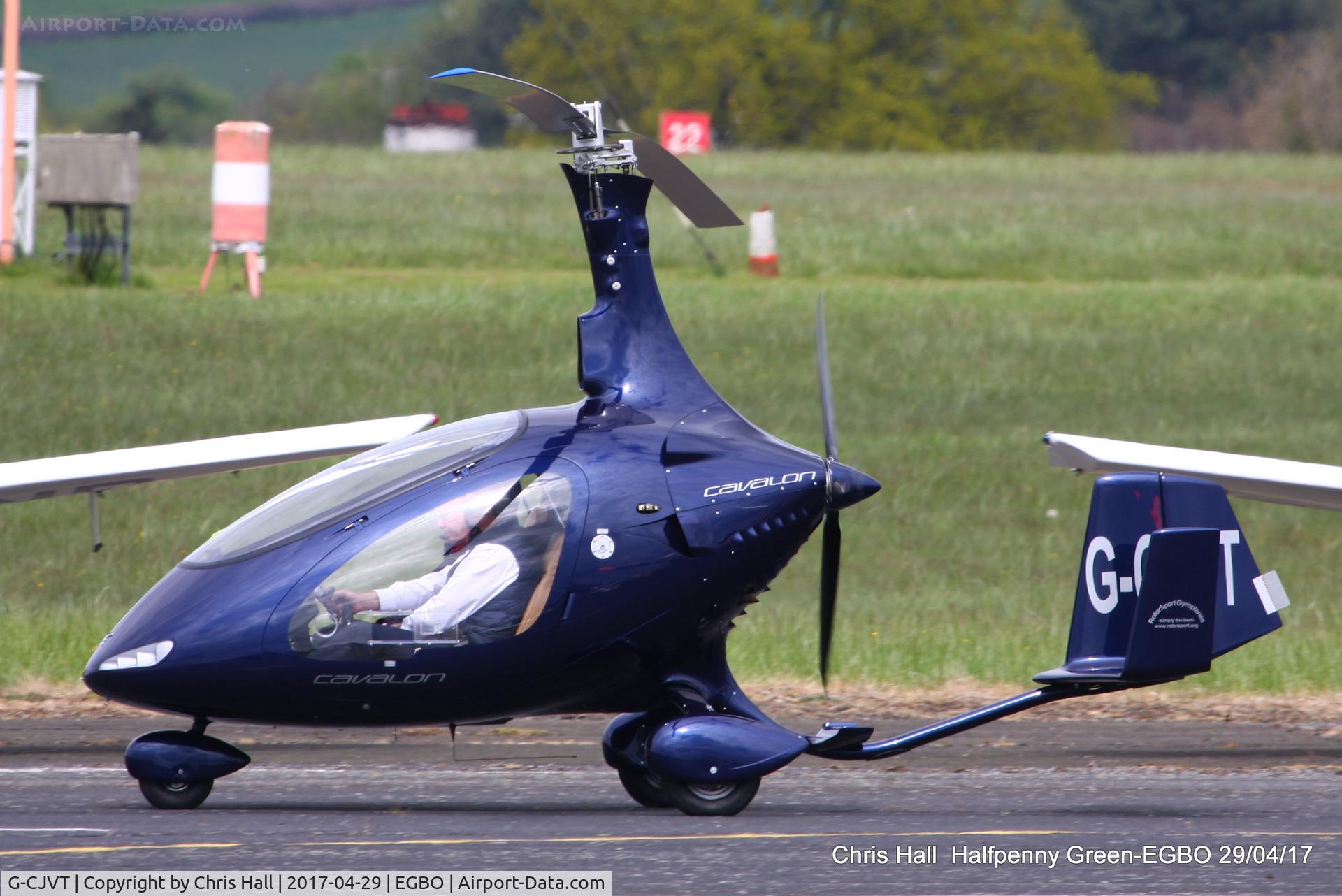 G-CJVT, 2016 RotorSport UK Cavalon C/N RSUK/CVLN/022, at the Radial & Trainer fly-in