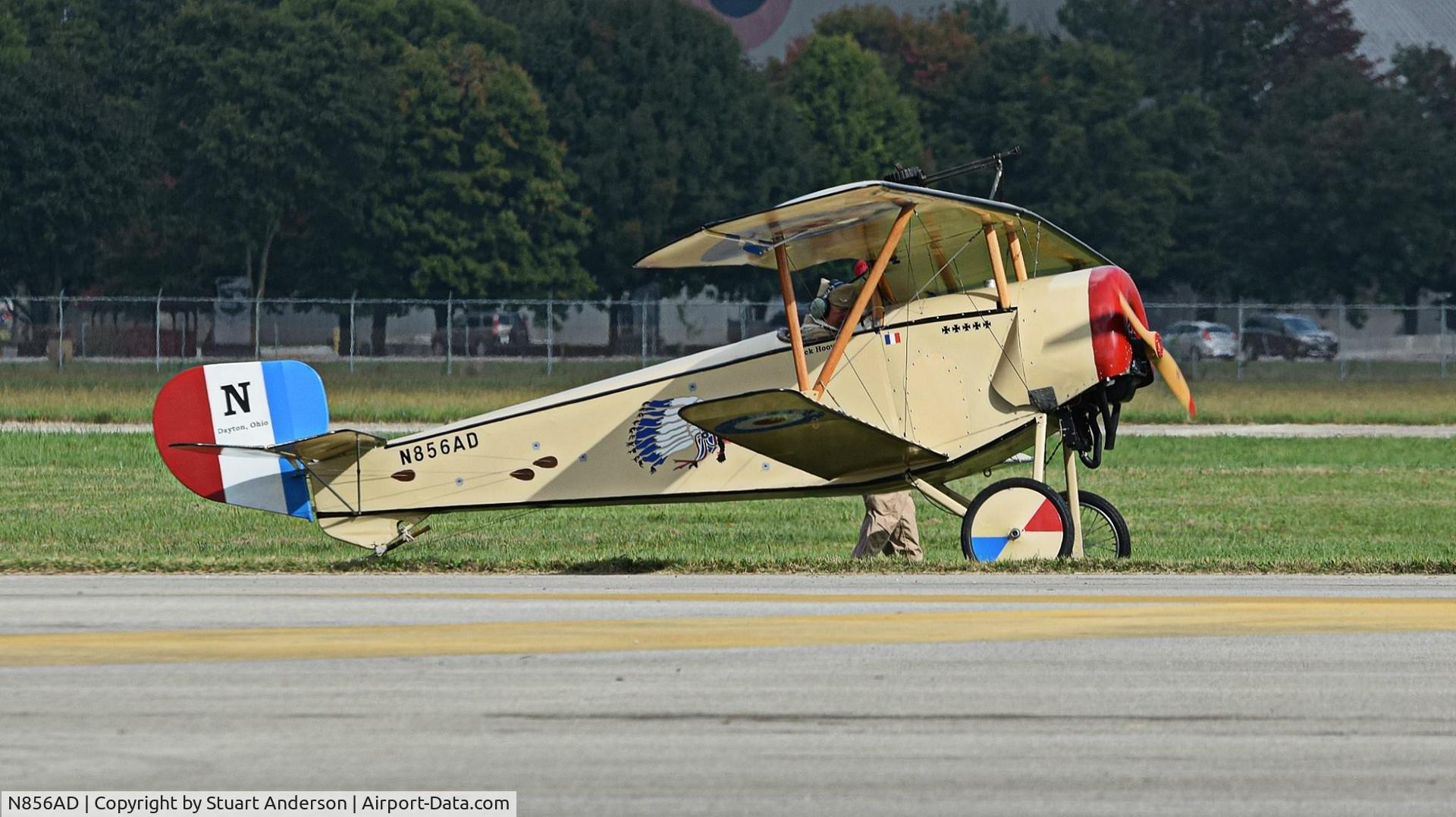 N856AD, 2003 Nieuport C-1 Replica C/N 82856, At the NMUSAF, Dayton, Ohio for Dawn Patrol