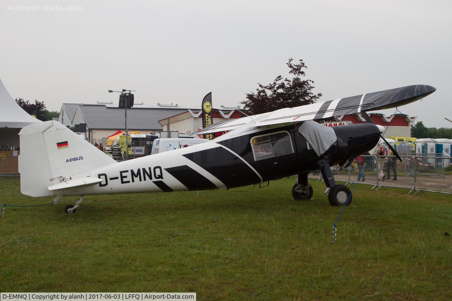 D-EMNQ, 1958 Dornier Do-27B-1 C/N 305, In the static park at La Ferte Alais air show 2017