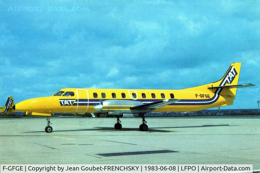 F-GFGE, 1978 Swearingen SA-226TC Metro II C/N TC-279, TAT departure to Le Puy