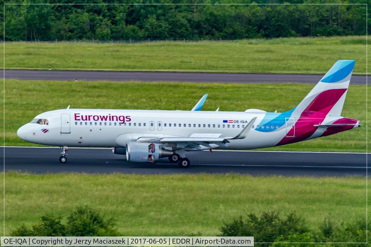 OE-IQA, 2016 Airbus A320-214 C/N 6992, Airbus A320-214