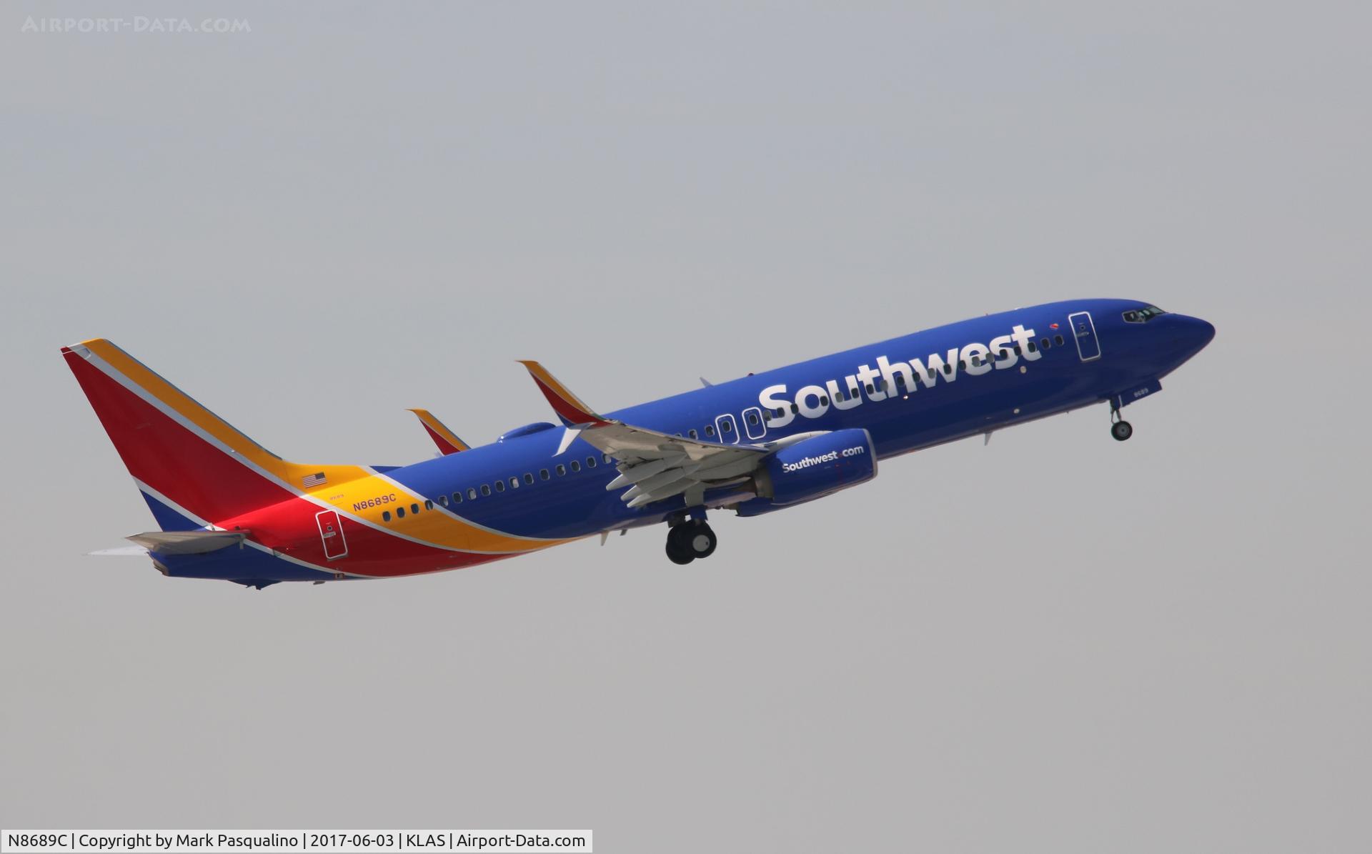 N8689C, 2016 Boeing 737-8H4 C/N 36658, Boeing 737-800
